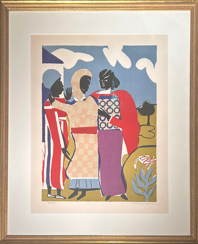 Bearden, Romare, (Three Women On Easter Sunday)