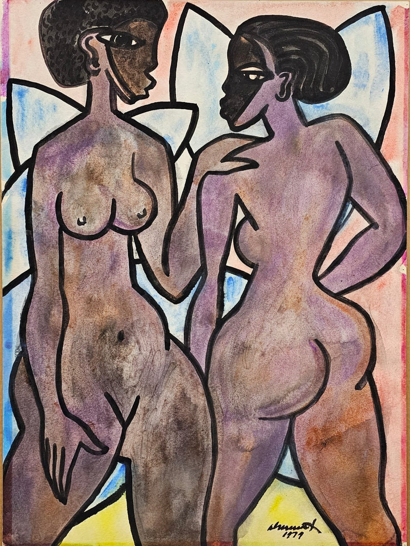 Denmark, James (Untitled Dual Standing Women)